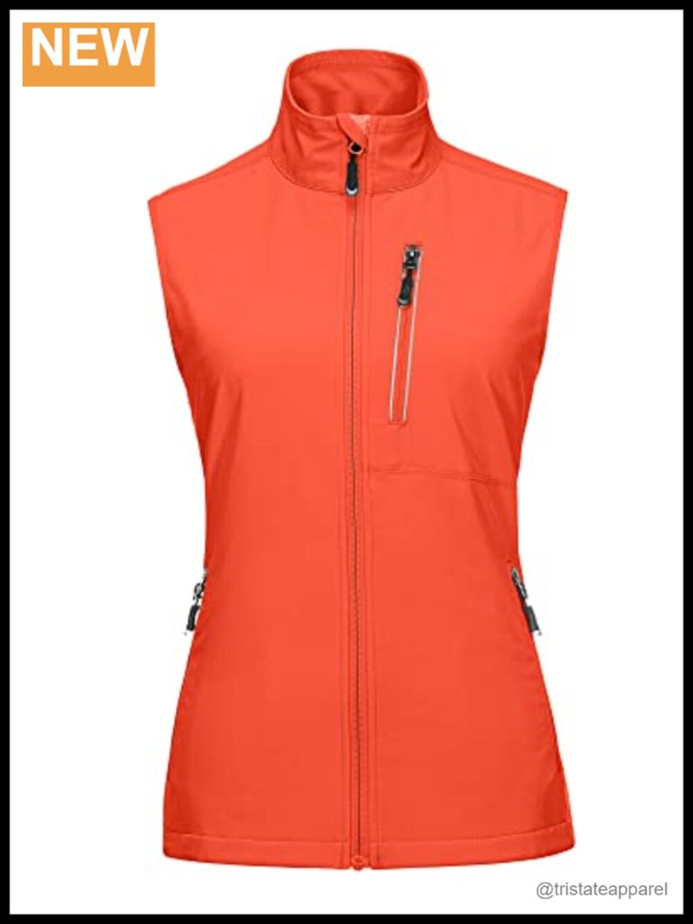 33,000ft Lightweight Windproof Running Vest with 6 Pockets for Travel Golf